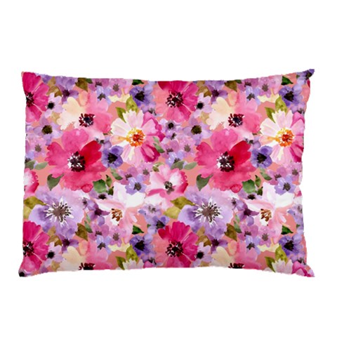 Pattern Seamless Texture Daisies Pillow Case (Two Sides) from ArtsNow.com Front