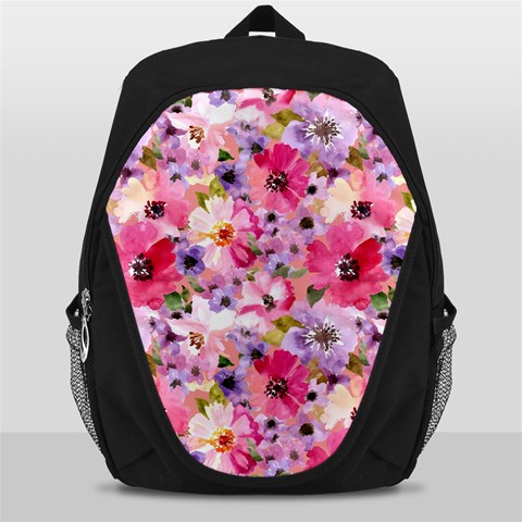 Pattern Seamless Texture Daisies Backpack Bag from ArtsNow.com Front