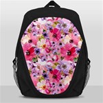 Pattern Seamless Texture Daisies Backpack Bag