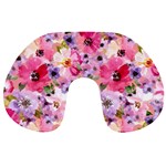 Pattern Seamless Texture Daisies Travel Neck Pillow