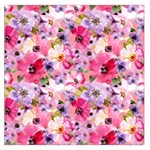 Pattern Seamless Texture Daisies Square Satin Scarf (36  x 36 )