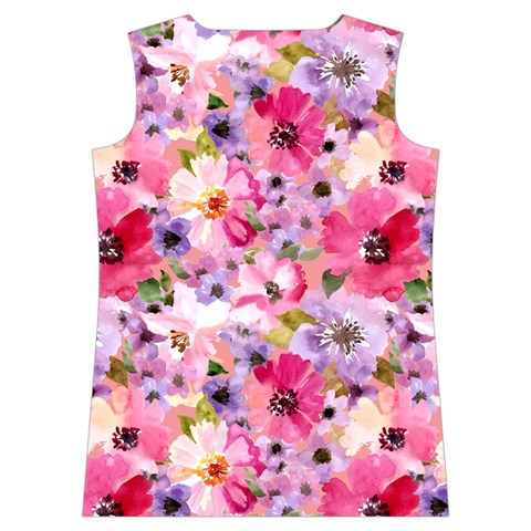 Pattern Seamless Texture Daisies Women s Basketball Tank Top from ArtsNow.com Back