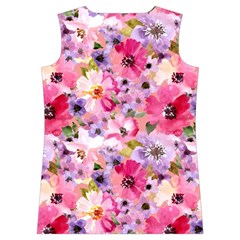 Pattern Seamless Texture Daisies Women s Basketball Tank Top from ArtsNow.com Back