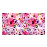 Pattern Seamless Texture Daisies Satin Shawl 45  x 80 