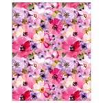 Pattern Seamless Texture Daisies Drawstring Bag (Small)