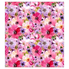 Pattern Seamless Texture Daisies Drawstring Pouch (2XL) from ArtsNow.com Front