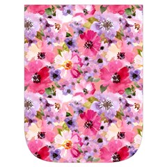 Pattern Seamless Texture Daisies Waist Pouch (Small) from ArtsNow.com Front Pocket