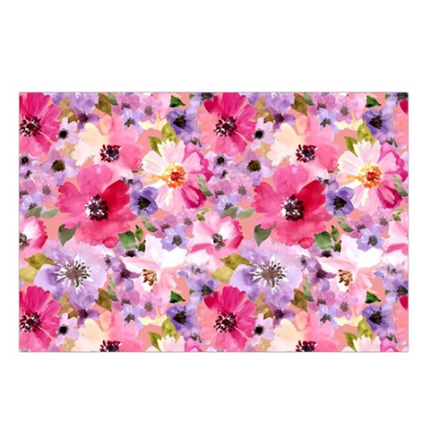 Pattern Seamless Texture Daisies Waist Pouch (Small) from ArtsNow.com Loop