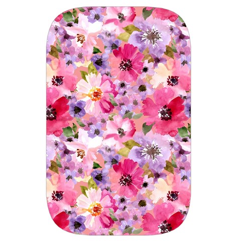 Pattern Seamless Texture Daisies Waist Pouch (Large) from ArtsNow.com Back