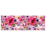 Pattern Seamless Texture Daisies Banner and Sign 12  x 4 