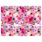 Pattern Seamless Texture Daisies Two Sides Premium Plush Fleece Blanket (Baby Size)