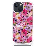 Pattern Seamless Texture Daisies iPhone 13 mini TPU UV Print Case