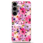 Pattern Seamless Texture Daisies Samsung Galaxy S24 Ultra 6.9 Inch TPU UV Case