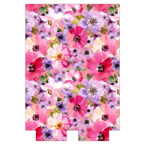 Pattern Seamless Texture Daisies Automatic Folding Umbrella with Case (Small) from ArtsNow.com Case