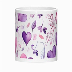 Hearts Love Purple Morph Mug from ArtsNow.com Center