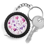 Hearts Love Purple Measuring Tape