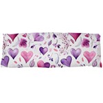 Hearts Love Purple 21 x60  Body Pillow Case Dakimakura (Two Sides)