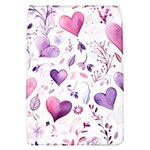 Hearts Love Purple Removable Flap Cover (L)