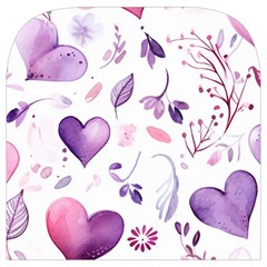 Hearts Love Purple Toiletries Pouch from ArtsNow.com Cover