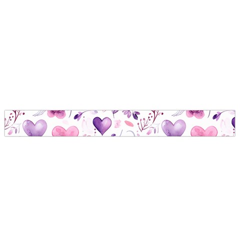 Hearts Love Purple Waist Pouch (Small) from ArtsNow.com Bottom