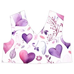 Hearts Love Purple Kids  Midi Sailor Dress from ArtsNow.com Front Top