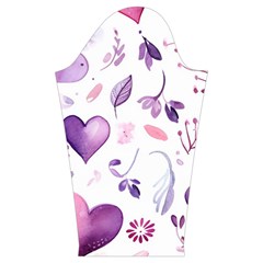 Hearts Love Purple Kids  Midi Sailor Dress from ArtsNow.com Sleeve Right