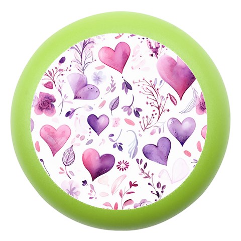 Hearts Love Purple Dento Box with Mirror from ArtsNow.com Front