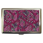 Abstract Art Pattern Design Background Cigarette Money Case