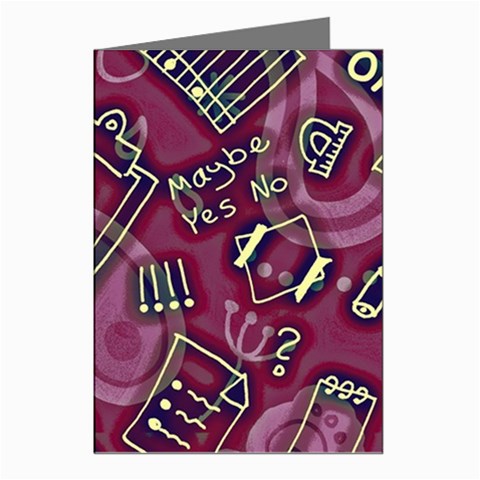 Abstract Art Pattern Design Background Greeting Cards (Pkg of 8) from ArtsNow.com Left