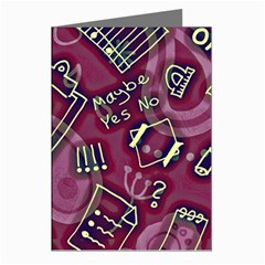 Abstract Art Pattern Design Background Greeting Cards (Pkg of 8) from ArtsNow.com Left