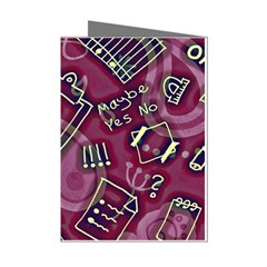 Abstract Art Pattern Design Background Mini Greeting Cards (Pkg of 8) from ArtsNow.com Left