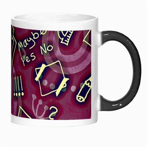 Abstract Art Pattern Design Background Morph Mug from ArtsNow.com Right