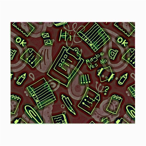 Abstract Art Pattern Design Background Small Glasses Cloth from ArtsNow.com Front