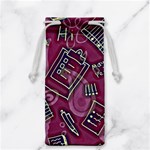 Abstract Art Pattern Design Background Jewelry Bag