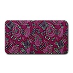 Abstract Art Pattern Design Background Medium Bar Mat