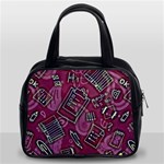 Abstract Art Pattern Design Background Classic Handbag (Two Sides)