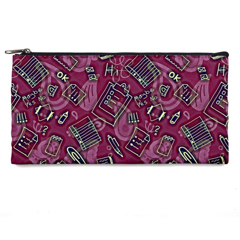 Abstract Art Pattern Design Background Pencil Cases from ArtsNow.com Front