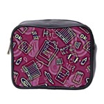 Abstract Art Pattern Design Background Mini Toiletries Bag (Two Sides)