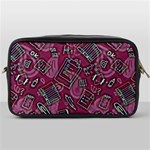 Abstract Art Pattern Design Background Toiletries Bag (One Side)