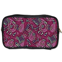 Abstract Art Pattern Design Background Toiletries Bag (Two Sides) from ArtsNow.com Front