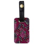 Abstract Art Pattern Design Background Luggage Tag (one side)