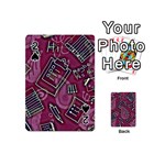 Abstract Art Pattern Design Background Playing Cards 54 Designs (Mini)