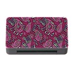 Abstract Art Pattern Design Background Memory Card Reader with CF