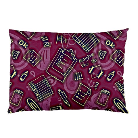 Abstract Art Pattern Design Background Pillow Case (Two Sides) from ArtsNow.com Front