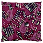 Abstract Art Pattern Design Background Large Cushion Case (One Side)