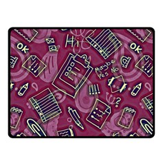 Abstract Art Pattern Design Background Two Sides Fleece Blanket (Small) from ArtsNow.com 45 x34  Blanket Front