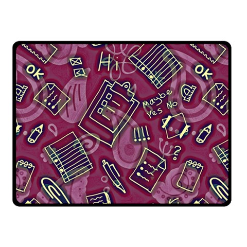 Abstract Art Pattern Design Background Two Sides Fleece Blanket (Small) from ArtsNow.com 45 x34  Blanket Back