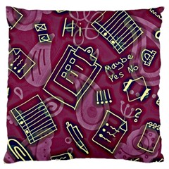 Abstract Art Pattern Design Background Standard Premium Plush Fleece Cushion Case (Two Sides) from ArtsNow.com Front