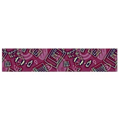 Abstract Art Pattern Design Background Small Premium Plush Fleece Scarf from ArtsNow.com Front