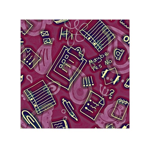 Abstract Art Pattern Design Background Square Satin Scarf (30  x 30 ) from ArtsNow.com Front